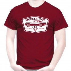 Tee shirt Muscle Car V8...