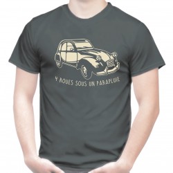 Tee shirt 4 roues sous un...