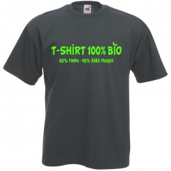 Tee shirt 100% Bio - 60%...
