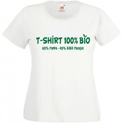 T-shirt femme: T-shirt 100%...