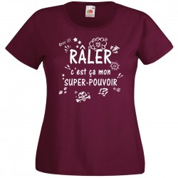 Tee shirt femme: RÂLER...