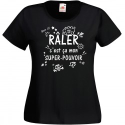 Tee shirt femme: RÂLER...