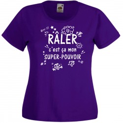 Tee shirt femme: RÂLER...