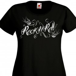 Tee shirt femme ROCK'N'ROLL...