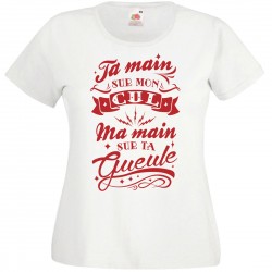 Tee shirt femme: TA MAIN...