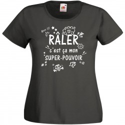 Tee shirt femme: RÂLER,...
