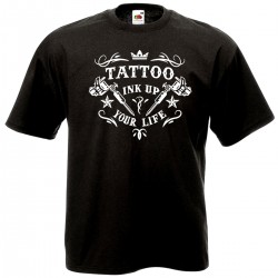 Tee shirt Tattoo ink up...