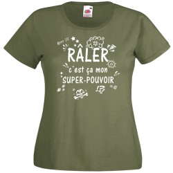 Tee shirt femme: RÂLER,...