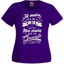 Tee shirt femme: TA MAIN...