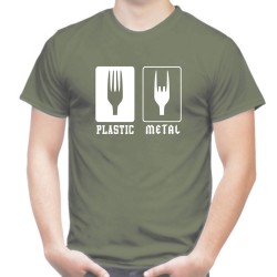 Tee shirt Plastic Metal
